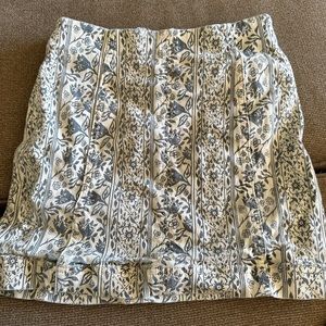 free people, mini denim shirt, women’s small